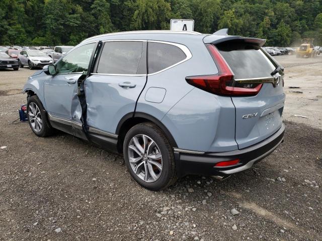 7FARW2H93NE049601 - 2022 HONDA CR-V TOURING GRAY photo 2