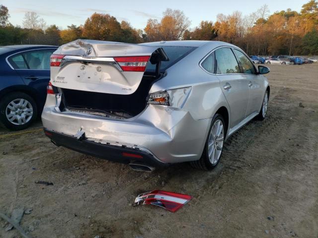 4T1BK1EB6DU072429 - 2013 TOYOTA AVALON BASE SILVER photo 4