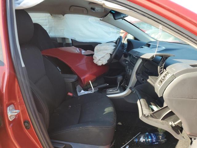 5YFBU4EE5CP004225 - 2012 TOYOTA COROLLA BASE RED photo 5