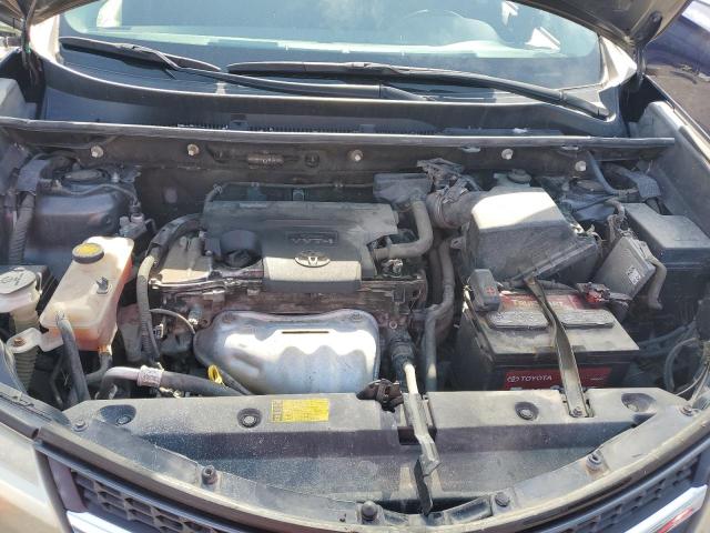 JTMWFREV7D5013483 - 2013 TOYOTA RAV4 XLE GRAY photo 12