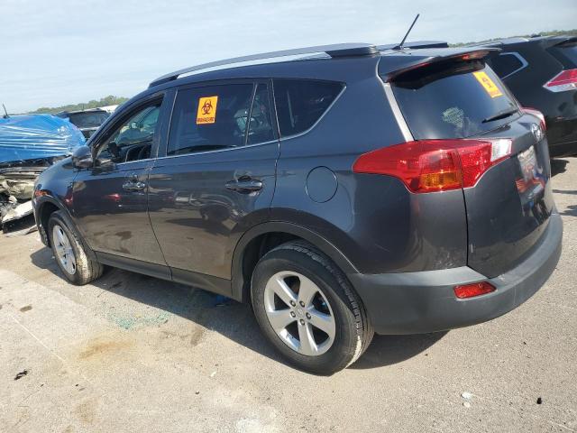 JTMWFREV7D5013483 - 2013 TOYOTA RAV4 XLE GRAY photo 2