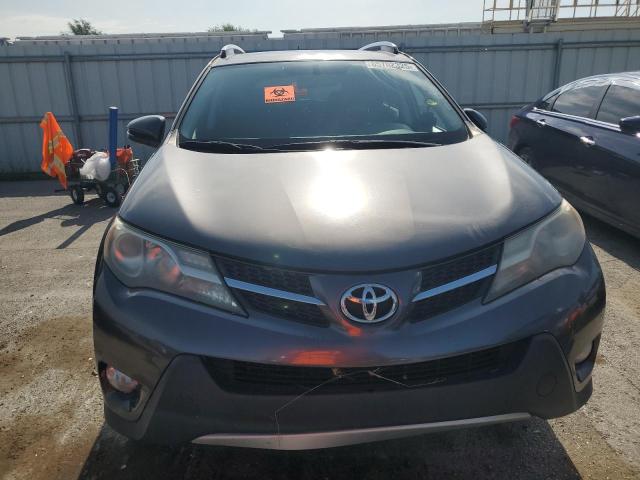 JTMWFREV7D5013483 - 2013 TOYOTA RAV4 XLE GRAY photo 5