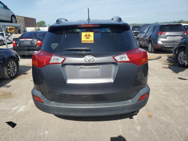 JTMWFREV7D5013483 - 2013 TOYOTA RAV4 XLE GRAY photo 6
