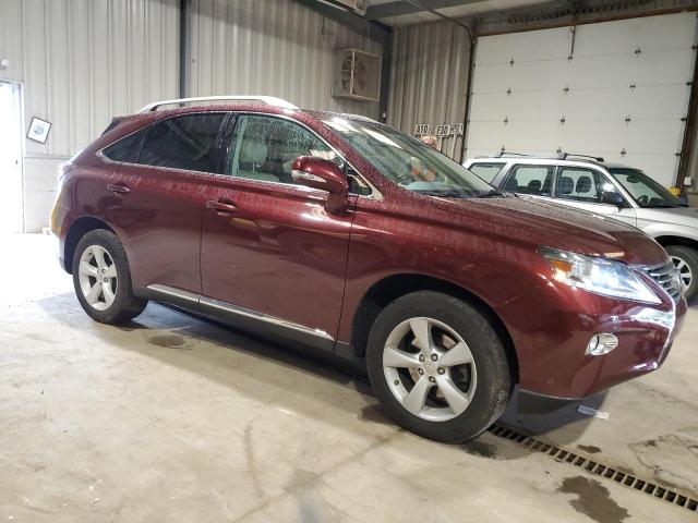 2T2BK1BA8DC188708 - 2013 LEXUS RX 350 BASE BURGUNDY photo 4