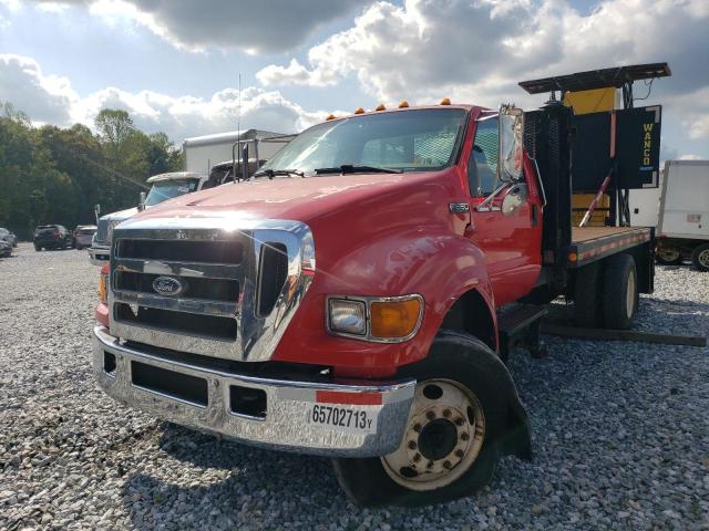 3FRNF65965V182285 - 2005 FORD F650 SUPER DUTY RED photo 1