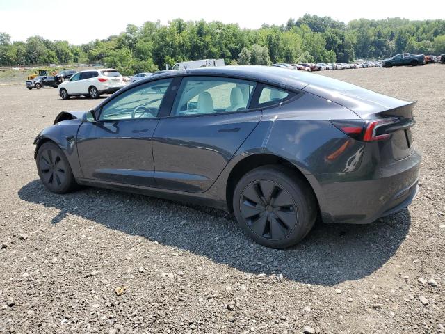 5YJ3E1EA9SF999292 - 2025 TESLA MODEL 3 CHARCOAL photo 2