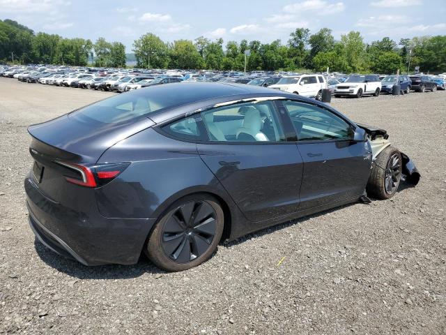 5YJ3E1EA9SF999292 - 2025 TESLA MODEL 3 CHARCOAL photo 3