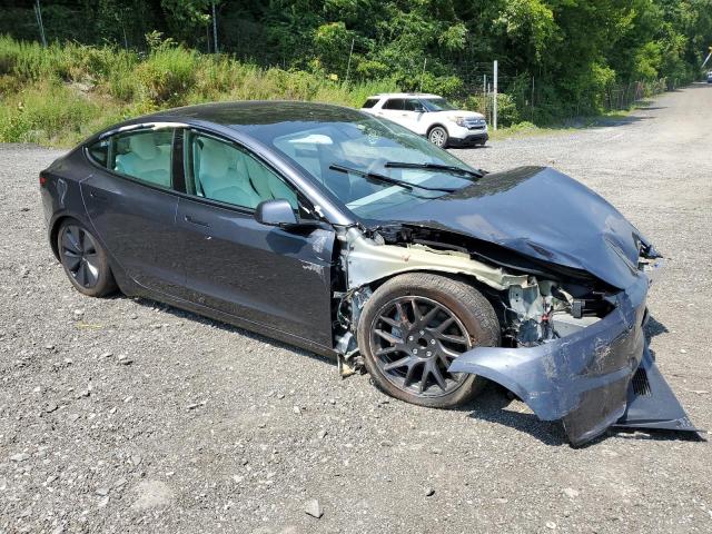 5YJ3E1EA9SF999292 - 2025 TESLA MODEL 3 CHARCOAL photo 4