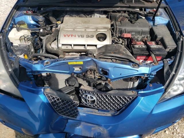 4T1FA38P28U158169 - 2008 TOYOTA CAMRY SOLA SE BLUE photo 11