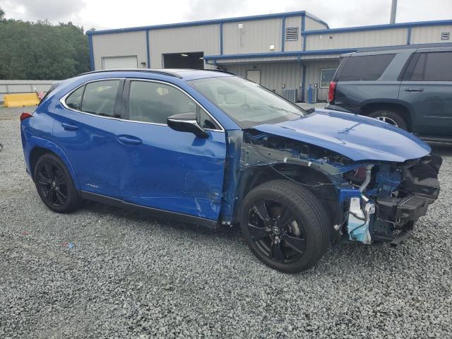 JTHP9JBH6M2046423 - 2021 LEXUS UX 250H BLUE photo 4