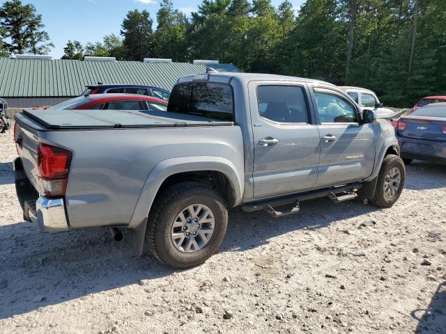 3TMCZ5ANXKM250954 - 2019 TOYOTA TACOMA DOUBLE CAB Silber Foto 3