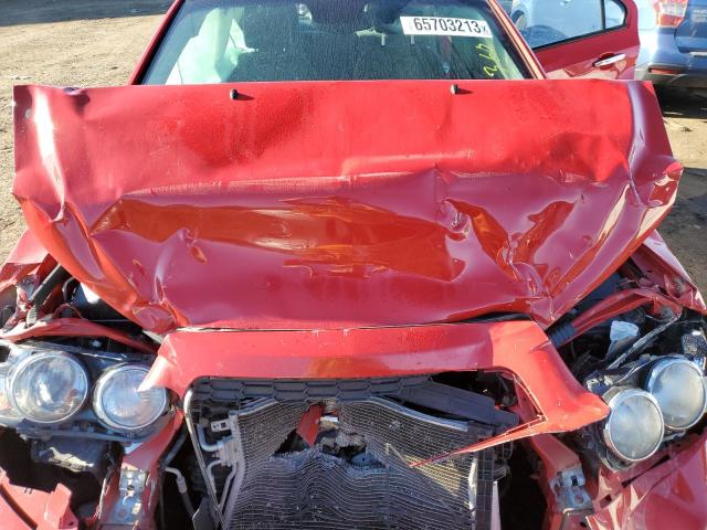 1G1JA5SH9C4128809 - 2012 CHEVROLET SONIC LS 红色 照片 11