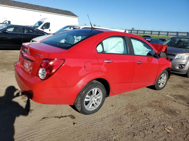 1G1JA5SH9C4128809 - 2012 CHEVROLET SONIC LS RED photo 3