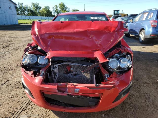 1G1JA5SH9C4128809 - 2012 CHEVROLET SONIC LS 红色 照片 5