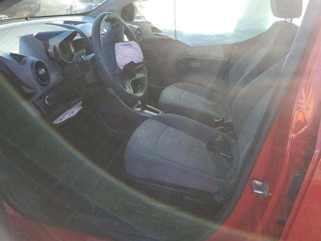 1G1JA5SH9C4128809 - 2012 CHEVROLET SONIC LS 红色 照片 7