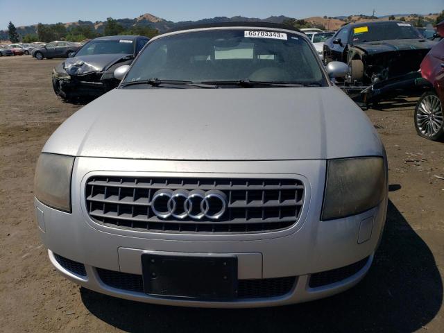 TRUTC28N651010653 - 2005 AUDI TT SILVER photo 5