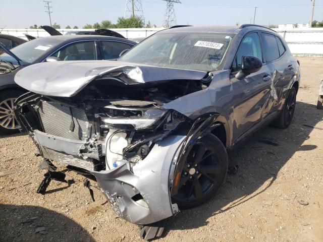 LRBFZPR40MD082338 - 2021 BUICK ENVISION ESSENCE GRAY photo 1