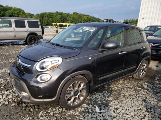 ZFBCFADH0EZ007649 - 2014 FIAT 500L TREKKING CHARCOAL photo 1