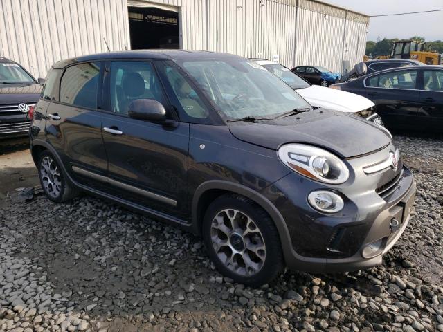 ZFBCFADH0EZ007649 - 2014 FIAT 500L TREKKING CHARCOAL photo 4