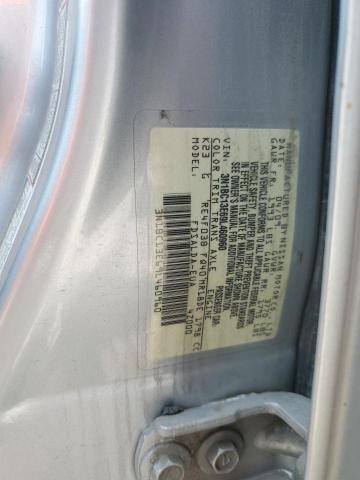3N1BC13E69L460960 - 2009 NISSAN VERSA S SILVER photo 13