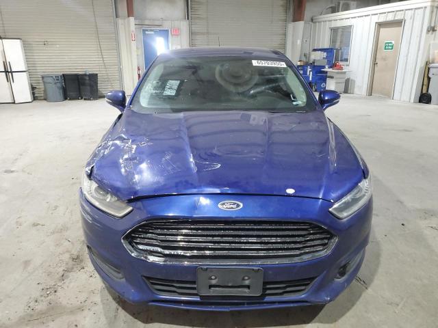 3FA6P0H77DR177941 - 2013 FORD FUSION SE BLUE photo 5