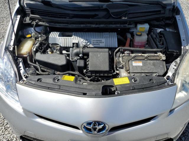 JTDKN3DU4D1674774 - 2013 TOYOTA PRIUS SILVER photo 11