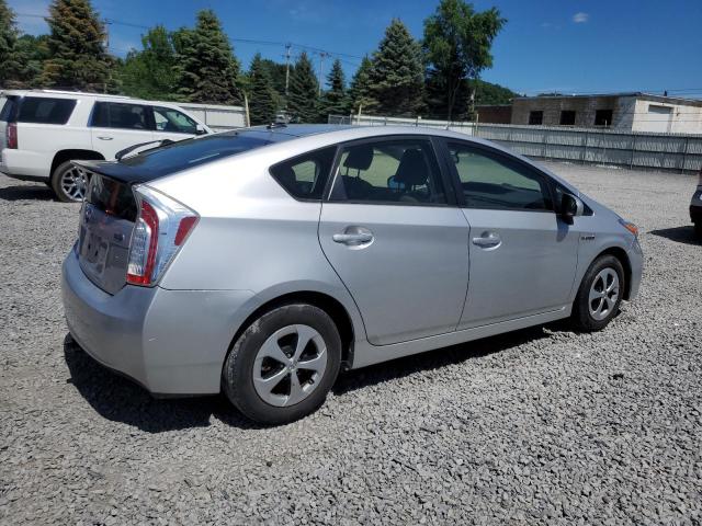 JTDKN3DU4D1674774 - 2013 TOYOTA PRIUS SILVER photo 3
