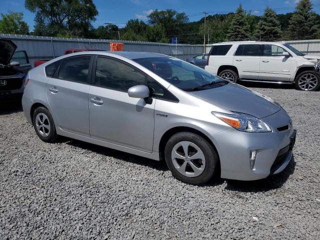 JTDKN3DU4D1674774 - 2013 TOYOTA PRIUS SILVER photo 4