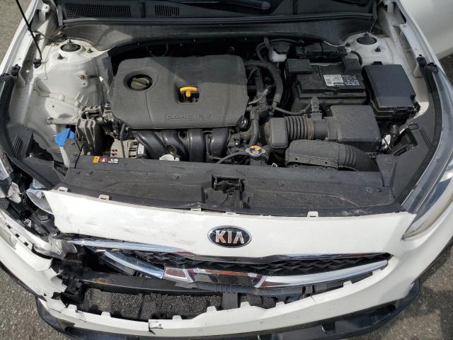 3KPF54ADXLE183276 - 2020 KIA FORTE EX WHITE photo 11