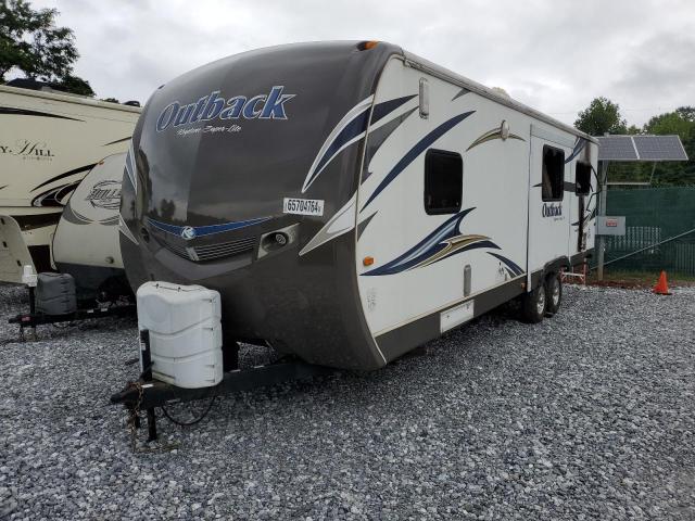 4YDT28028CB453067 - 2012 KEYSTONE OUTBACK BEIGE photo 3
