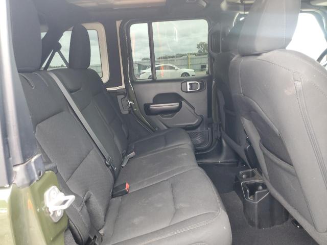 1C4HJXDG3MW511947 - 2021 JEEP WRANGLER U SPORT Жасыл фото 11