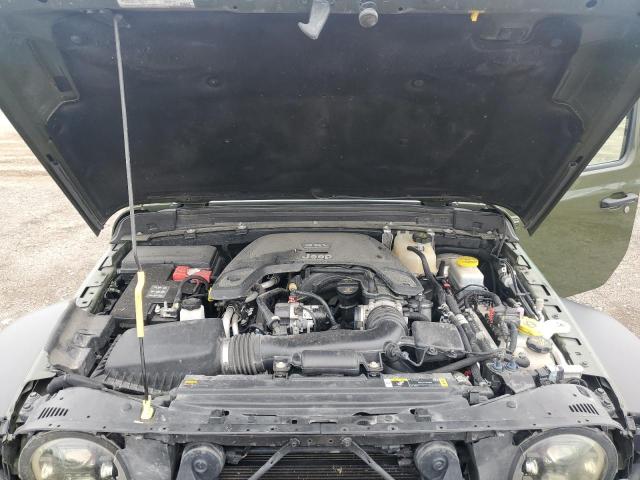 1C4HJXDG3MW511947 - 2021 JEEP WRANGLER U SPORT Жасыл фото 12