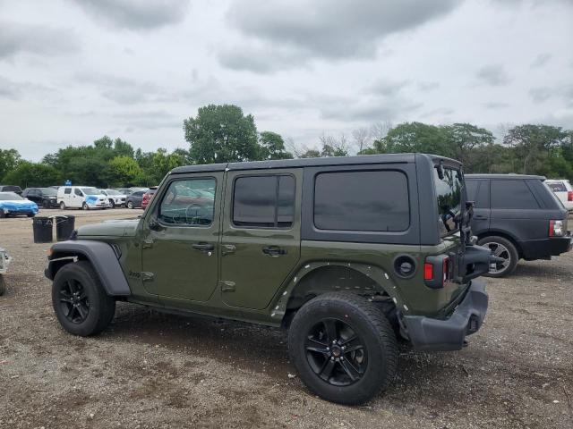 1C4HJXDG3MW511947 - 2021 JEEP WRANGLER U SPORT Жасыл фото 2