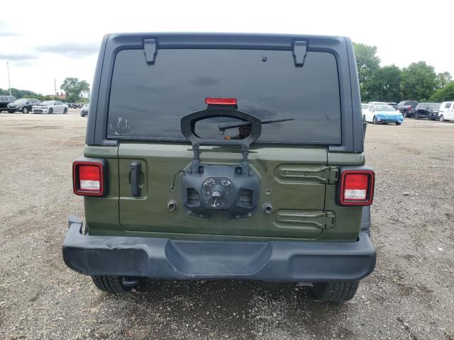 1C4HJXDG3MW511947 - 2021 JEEP WRANGLER U SPORT Жасыл фото 6