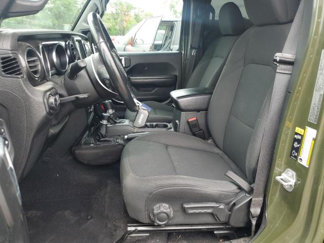 1C4HJXDG3MW511947 - 2021 JEEP WRANGLER U SPORT Жасыл фото 7