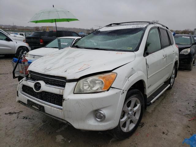 JTMYF4DV5A5024524 - 2010 TOYOTA RAV4 LIMITED WHITE photo 2