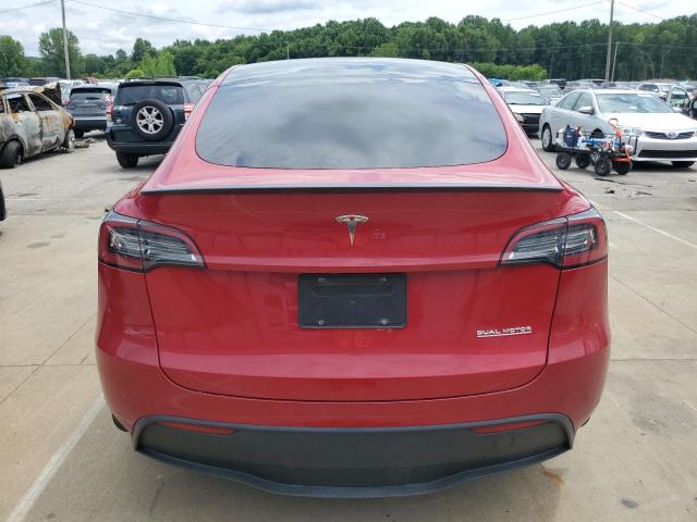 7SAYGDEF1PF661067 - 2023 TESLA MODEL Y RED photo 6