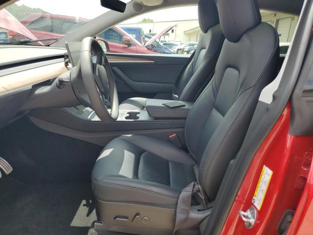 7SAYGDEF1PF661067 - 2023 TESLA MODEL Y RED photo 7