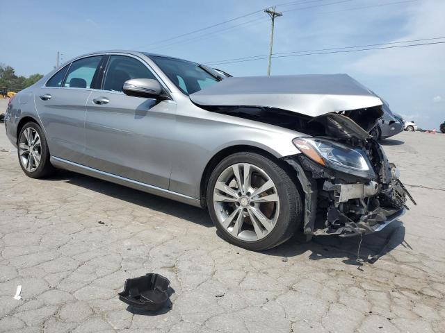 55SWF4JB9GU103668 - 2016 MERCEDES-BENZ C 300 GRAY photo 4