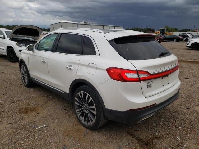 2LMTJ6LR7GBL52718 - 2016 LINCOLN MKX RESERVE თეთრი ფოტო 3
