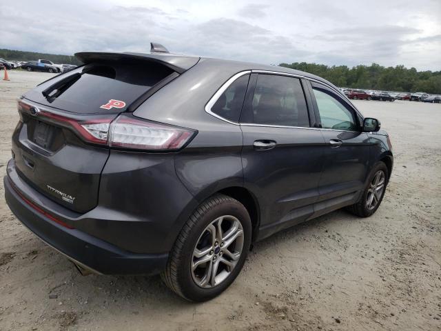 2FMPK4K93GBB13103 - 2016 FORD EDGE TITANIUM GRAY photo 3