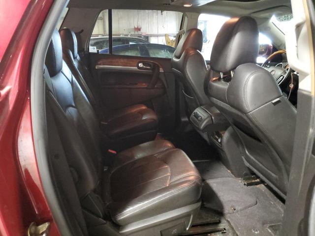 5GALRCED8AJ198615 - 2010 BUICK ENCLAVE CXL BURGUNDY photo 11