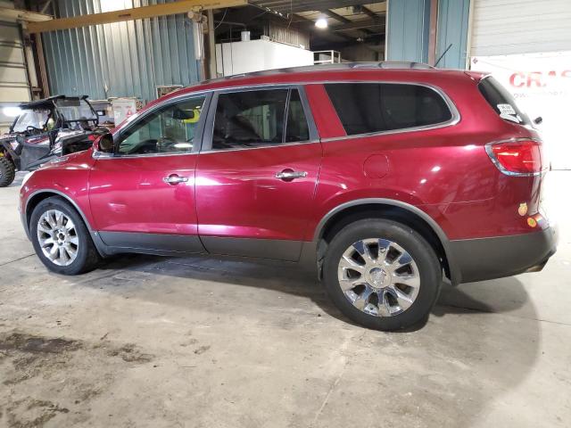 5GALRCED8AJ198615 - 2010 BUICK ENCLAVE CXL BURGUNDY photo 2