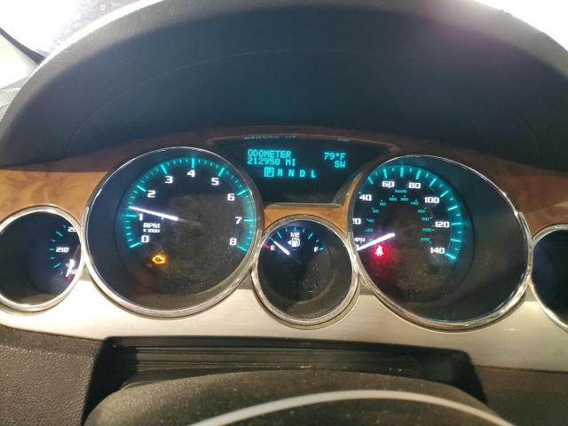 5GALRCED8AJ198615 - 2010 BUICK ENCLAVE CXL BURGUNDY photo 9