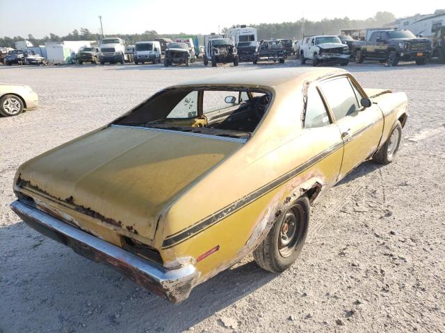 114271W257727 - 1971 CHEVROLET NOVA GOLD photo 4