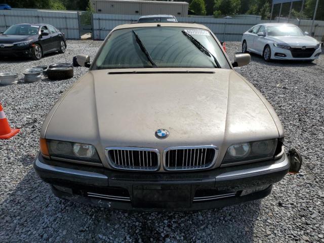 WBAGJ8323WDM24309 - 1998 BMW 7 SERIES IL TAN photo 5