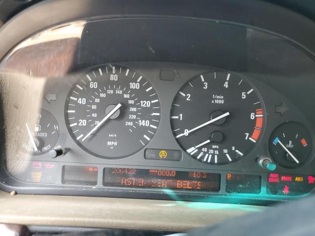 WBAGJ8323WDM24309 - 1998 BMW 7 SERIES IL TAN photo 9