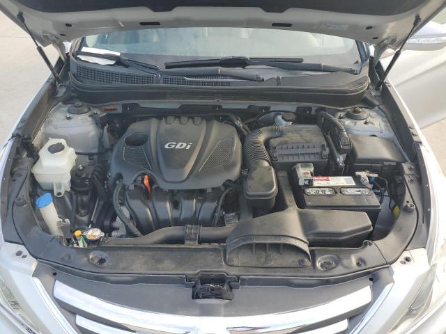 5NPEC4AC3EH938002 - 2014 HYUNDAI SONATA SE GRAY photo 11