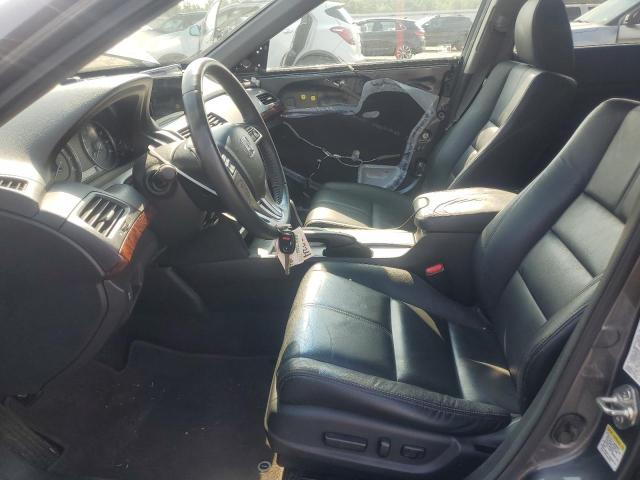 5J6TF2H57CL011615 - 2012 HONDA CROSSTOUR EXL ნაცრისფერი ფოტო 7