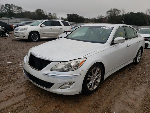 KMHGC4DD2CU193867 - 2012 HYUNDAI GENESIS 3.8L 白色 照片 2